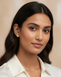 Thumbnail for Minimal Drop Golden Earrings