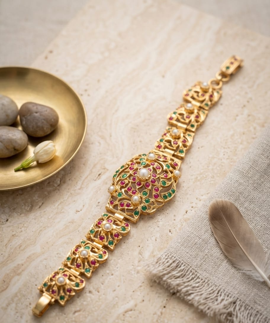 925 Silver Jadau Bracelet