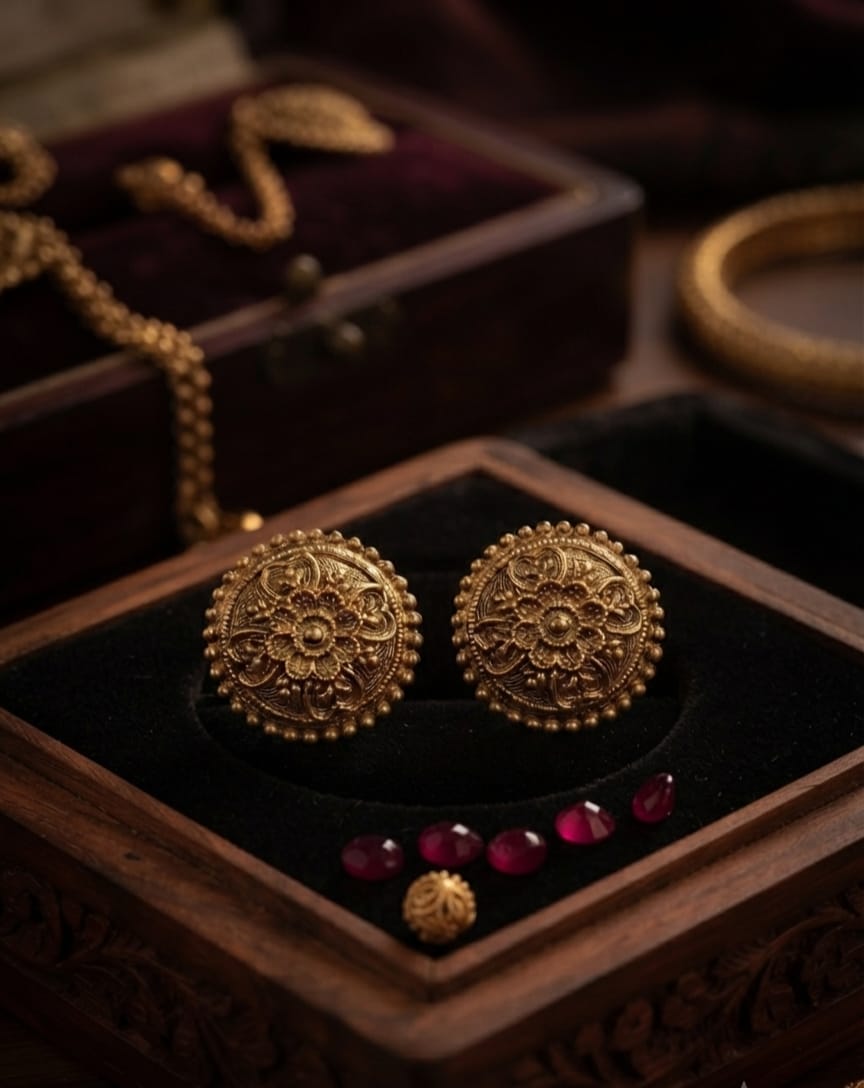 Golden Noor Earrings