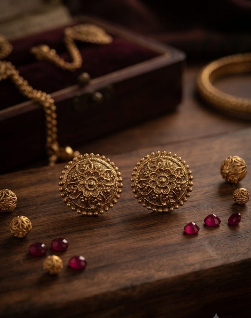 Golden Noor Earrings