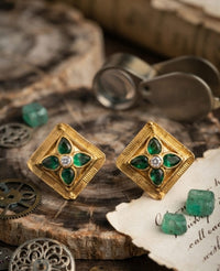 Thumbnail for Golden Diagonal Earrings