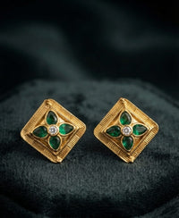 Thumbnail for Golden Diagonal Earrings