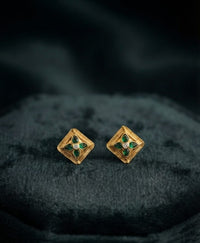 Thumbnail for Golden Diagonal Earrings