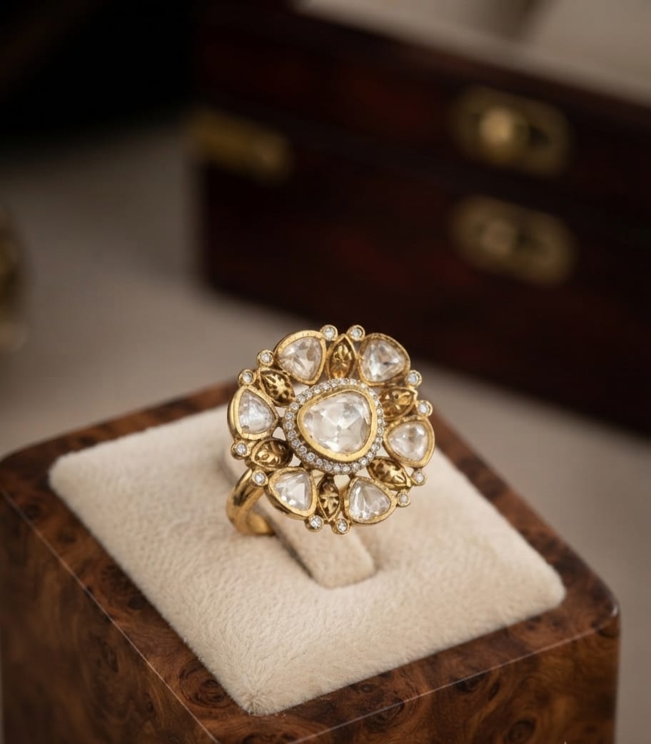 Sunehri Noor Ring