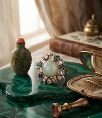 Thumbnail for Mint Stone Baguette Ring