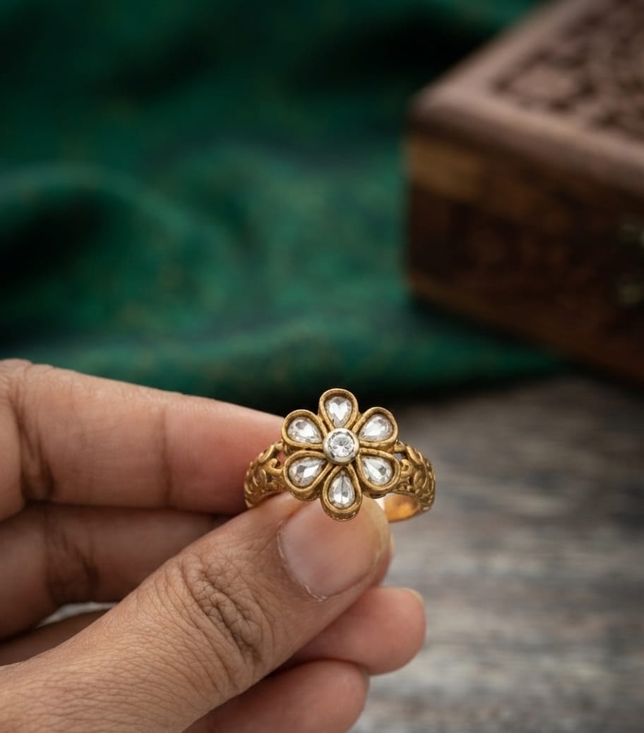 Gulnaar Polki Ring