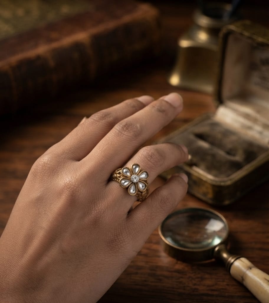 Gulnaar Polki Ring