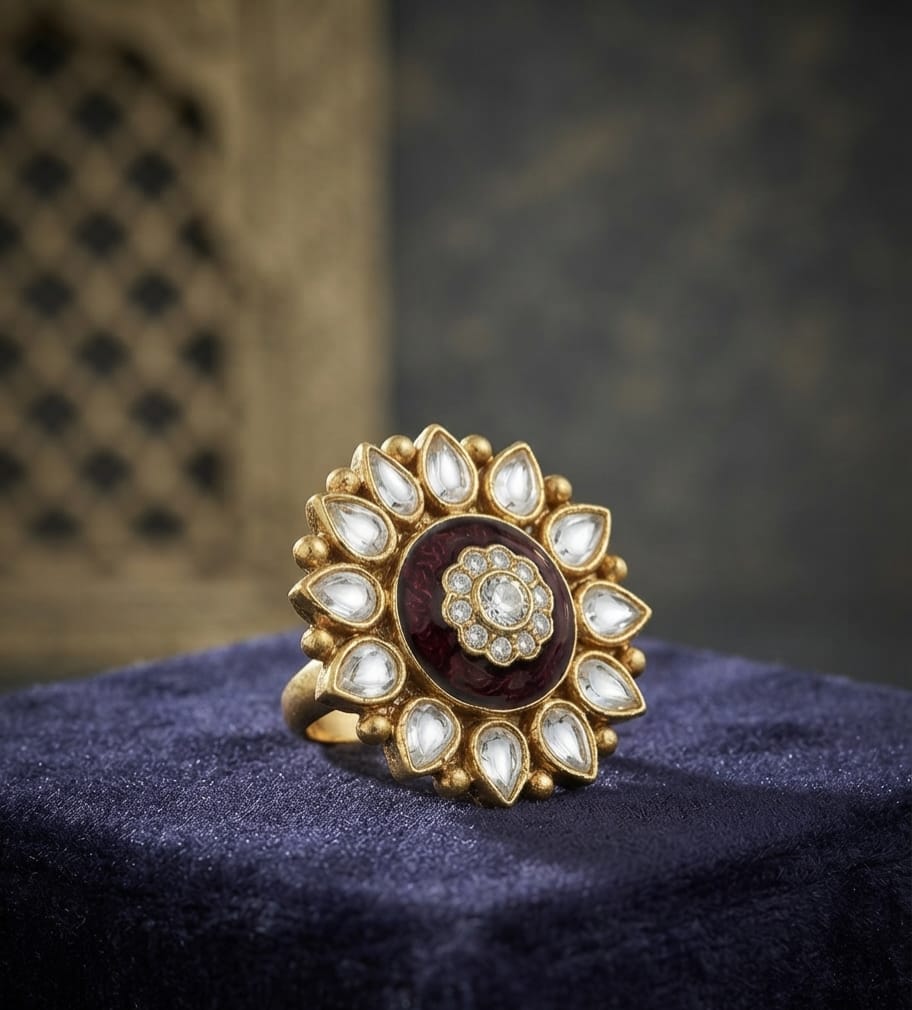 Ruby Rajwada Ring