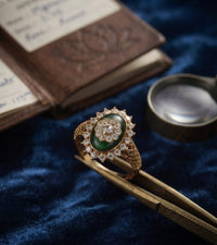 Thumbnail for Emerald Oval Ring