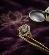Thumbnail for Emerald Oval Ring