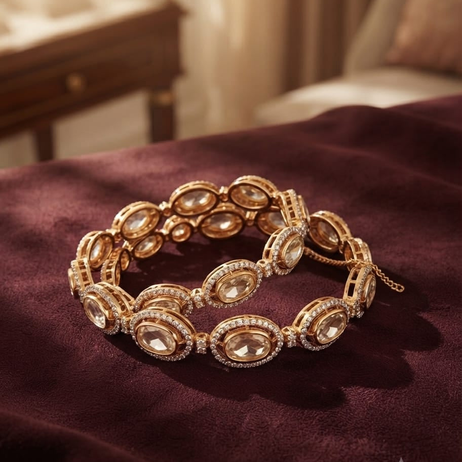 Shahi Polki Bangle