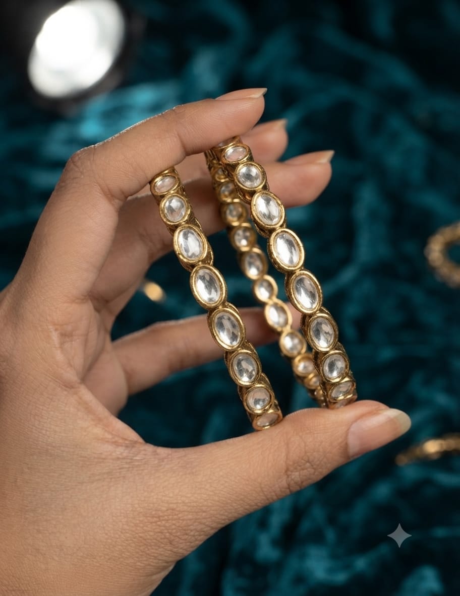 Zevar Polki Bangle