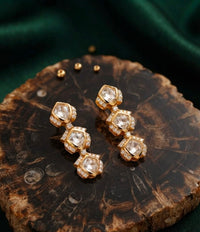 Thumbnail for Tripple Polki Earrings