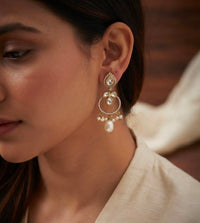 Thumbnail for Chand Polki Earrings