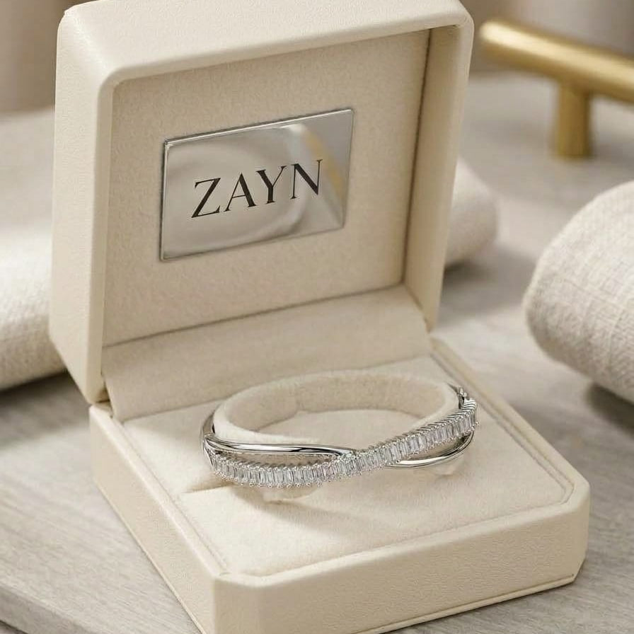 Diamond Cross Bracelet