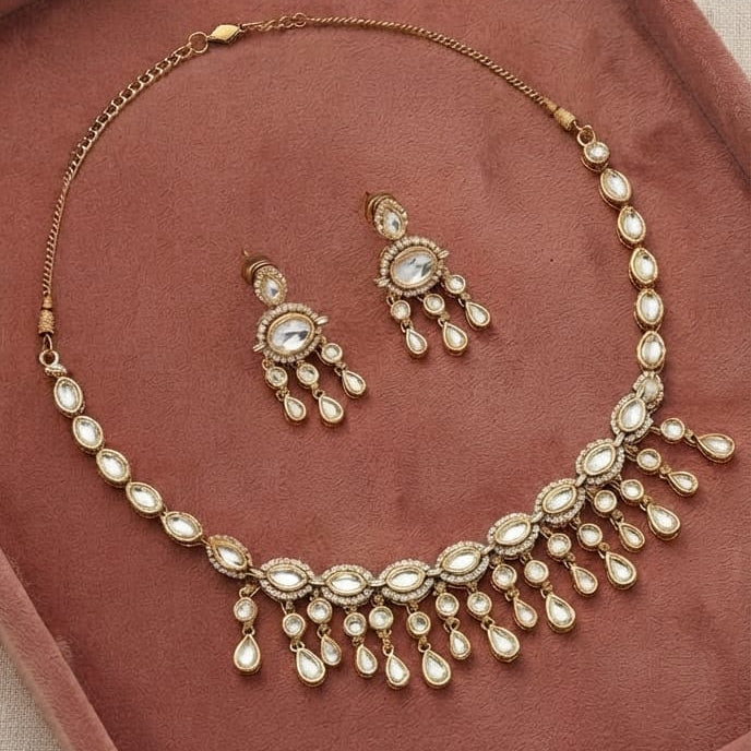 Oval Drop Necklace