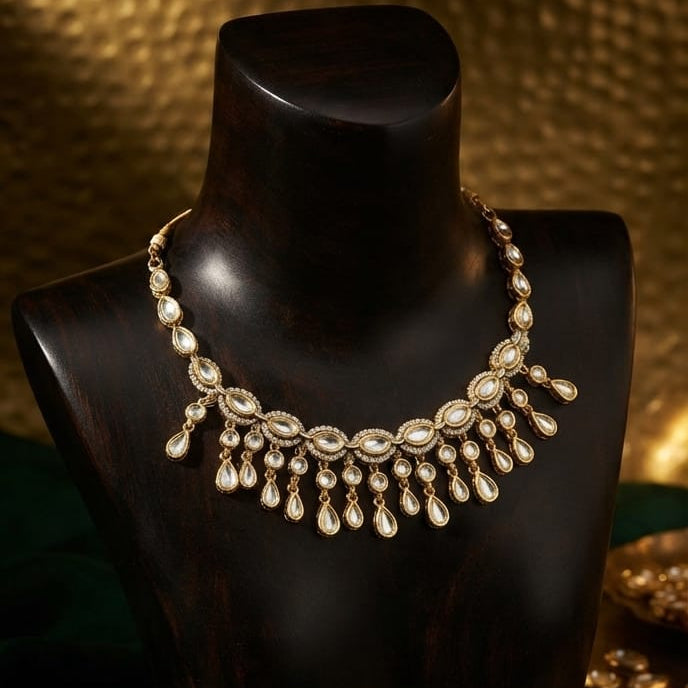 Oval Drop Necklace