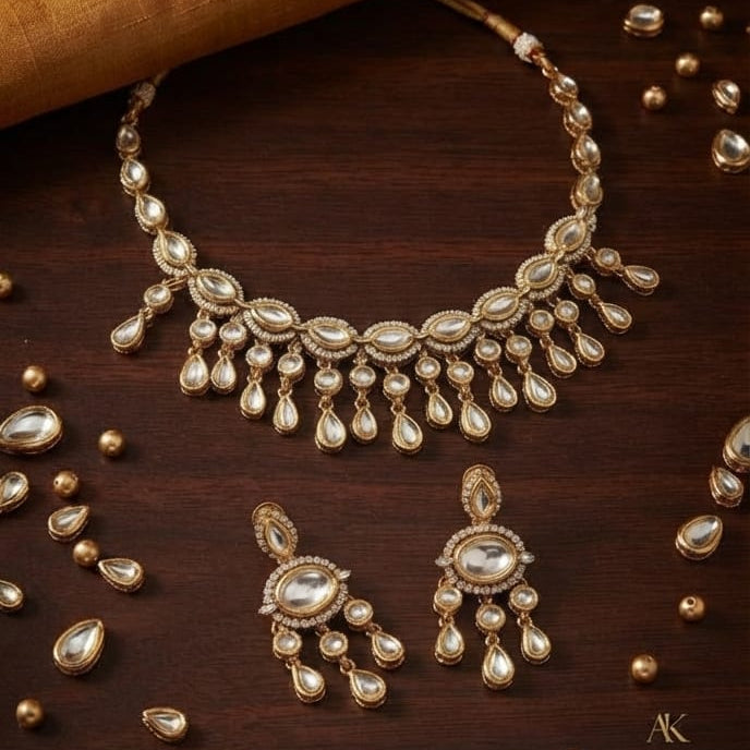 Oval Drop Necklace