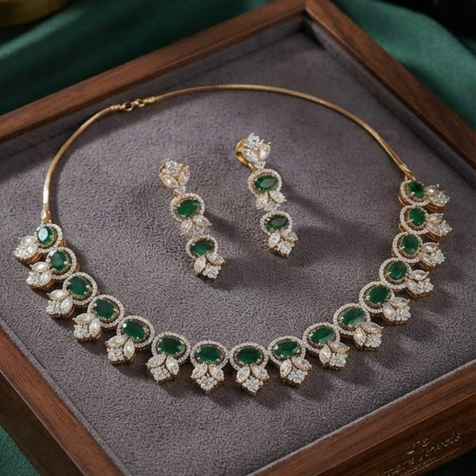 Emerald Kundan Necklace