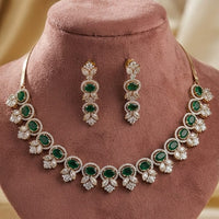 Thumbnail for Emerald Kundan Necklace