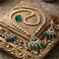 Thumbnail for Emerald Drop Necklace