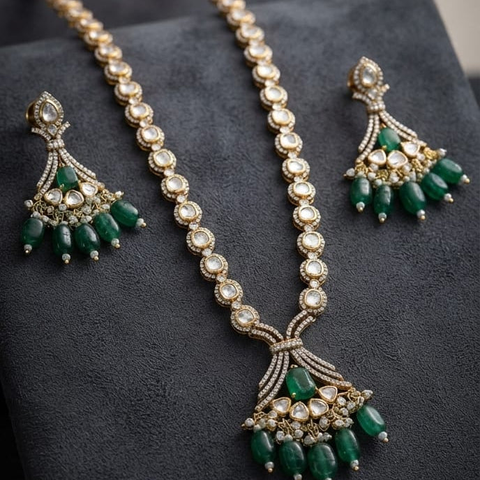 Emerald Drop Necklace