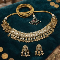 Thumbnail for Pearl Golden Choker Necklace