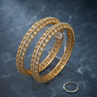 Thumbnail for Golden Moissanite Bangle