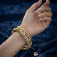 Thumbnail for Golden Moissanite Bangle
