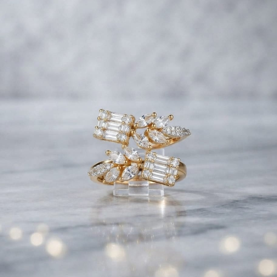 Gold Leaf Ring