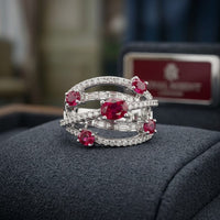 Thumbnail for Multi Pink Stone Ring