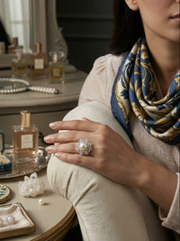 Thumbnail for Pearl Flower Ring