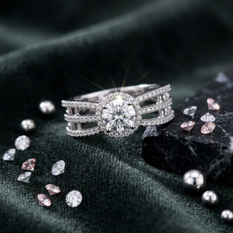 Diamond Pop Ring