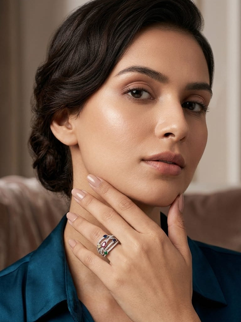 Multi Stone Diamond Ring