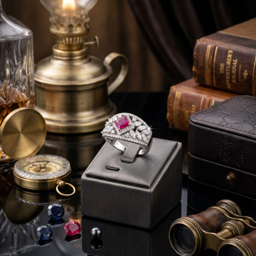 Pink Diamond Ring
