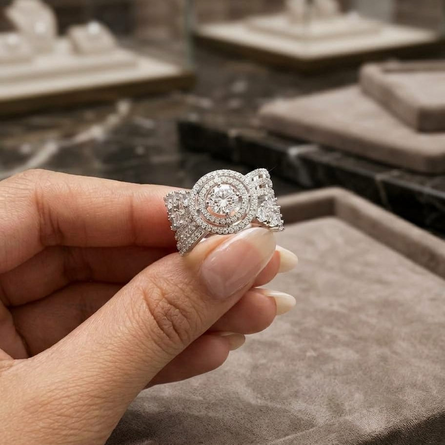 925 Silver Bold Band Ring
