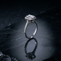 Thumbnail for 925 Silver Rectangle Pop Ring