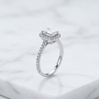 Thumbnail for 925 Silver Rectangle Pop Ring