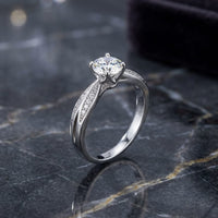 Thumbnail for 925 Silver Princes Solitair Ring