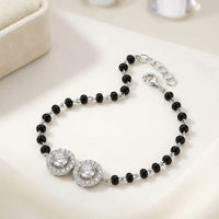 Thumbnail for 925 Silver Round Hand Mangalsutra Bracelet