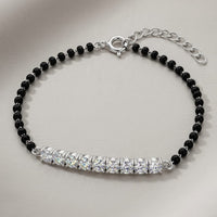 Thumbnail for 925 Silver Tennis Hand Mangalsutra Bracelet