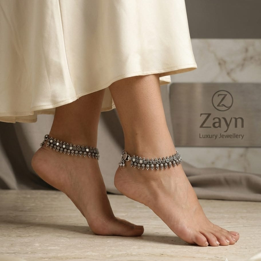925 Silver Bold Anklet