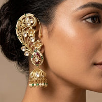 Thumbnail for Ruby Cuff Earrings