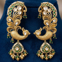 Thumbnail for Emerald Cuff Earrings