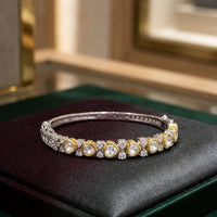 Thumbnail for Antique BlacK Polki Bracelet