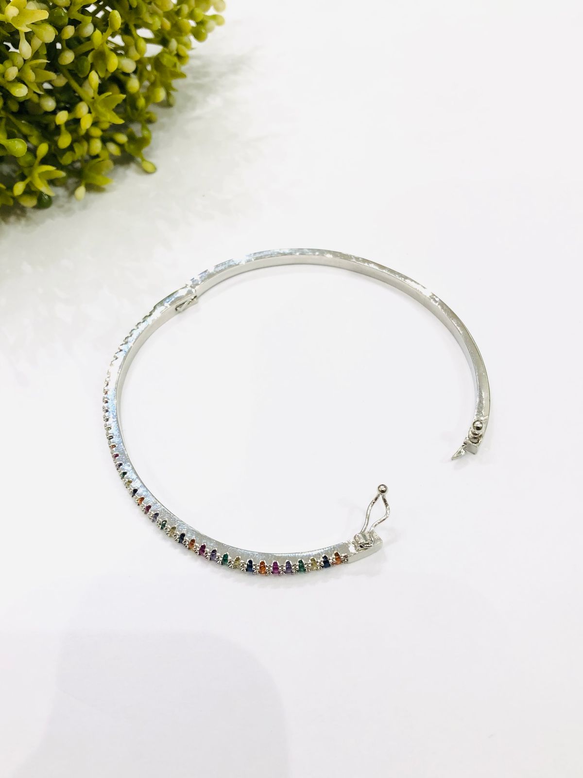 Multi Color Stone Bracelet