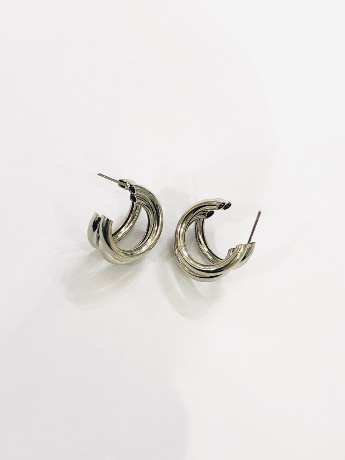 Circle Triple Earrings