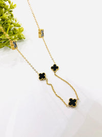Thumbnail for Black Flower Golden Chain