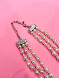 Thumbnail for Triple Pearl Necklace Set