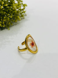 Thumbnail for Flower Print Ring